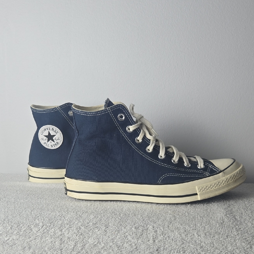 Converse Men's Dark Blue High-Top Sneakers